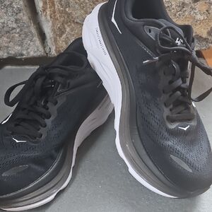 Hoka Women's Black Running Shoes BONDI 8